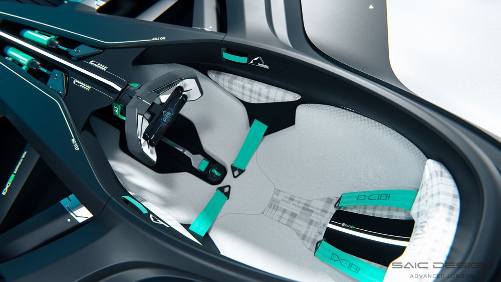 Le concept de supercar électrique EXE181 rend hommage aux records de vitesse de l'histoire de MG Motor