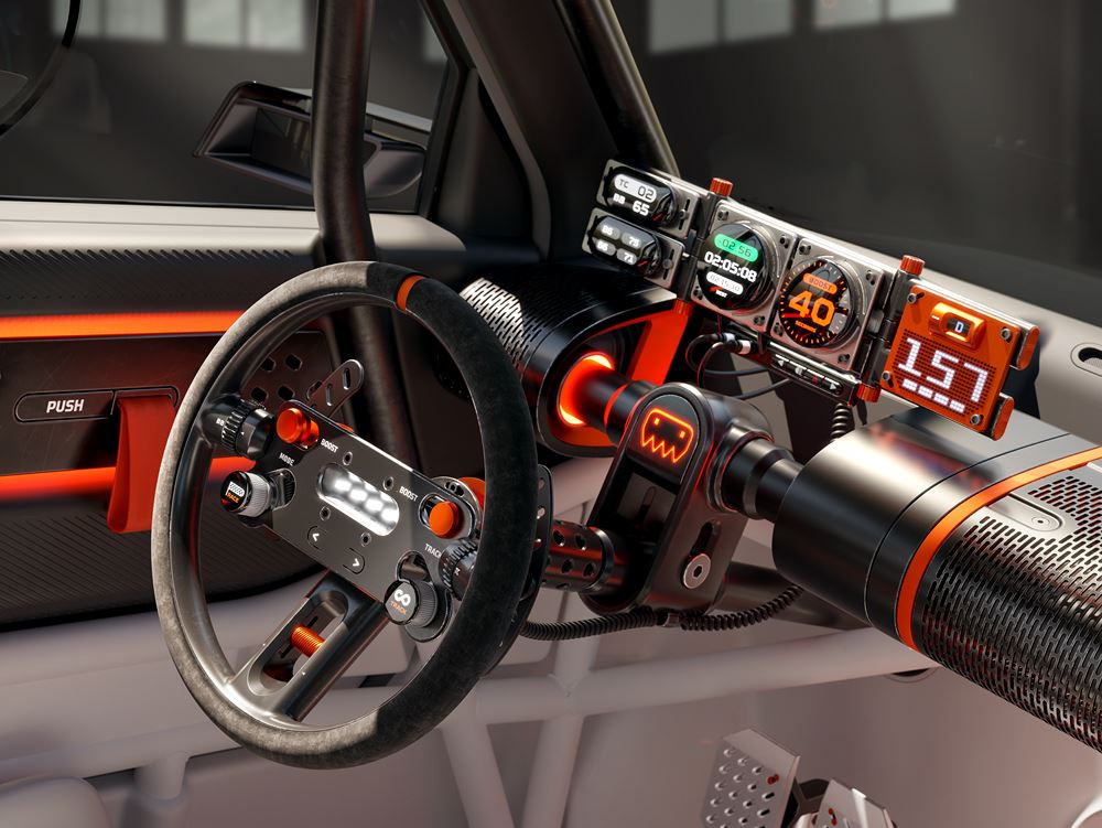 Le concept-car Hyundai Insteroid est directement inspiré de l'univers des jeux vidéo