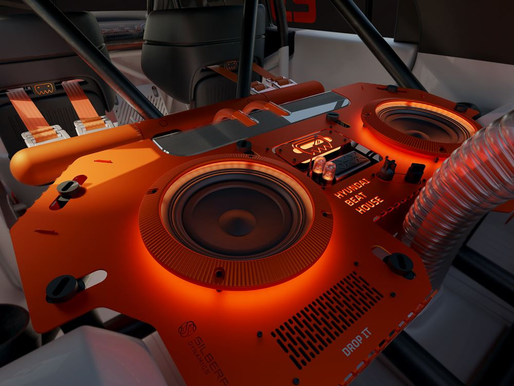 Le concept-car Hyundai Insteroid est directement inspiré de l'univers des jeux vidéo