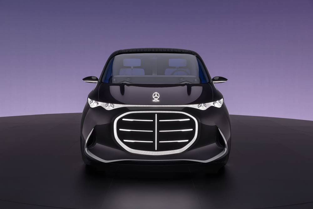 Le showcar Mercedes-Benz Vision V donne un aperçu d'un grand monospace ultra haut de gamme