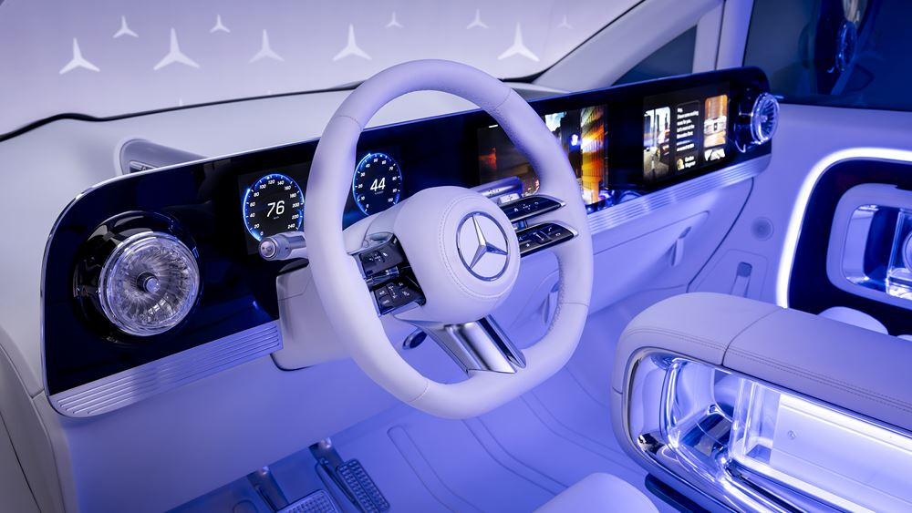 Le showcar Mercedes-Benz Vision V donne un aperçu d'un grand monospace ultra haut de gamme
