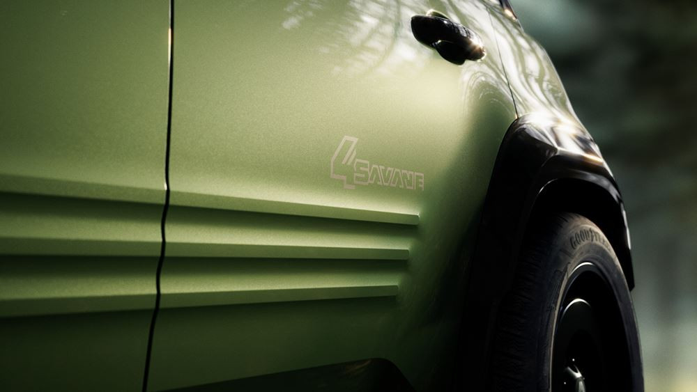Le Renault 4 Savane 4x4 Concept intègre un second moteur électrique pour disposer de 4 roues motrices
