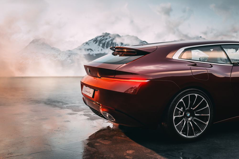 L'étude de style BMW Concept Speedtop réinterprète un Touring Coupé
