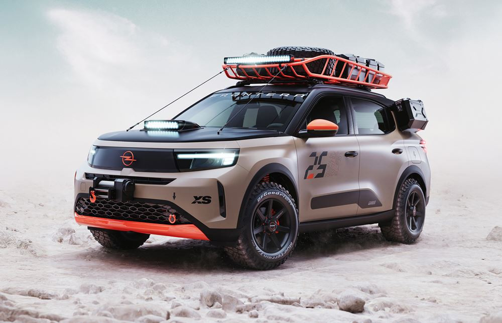 Le concept électrique Opel Frontera Gravel revendique un tempérament aventurier