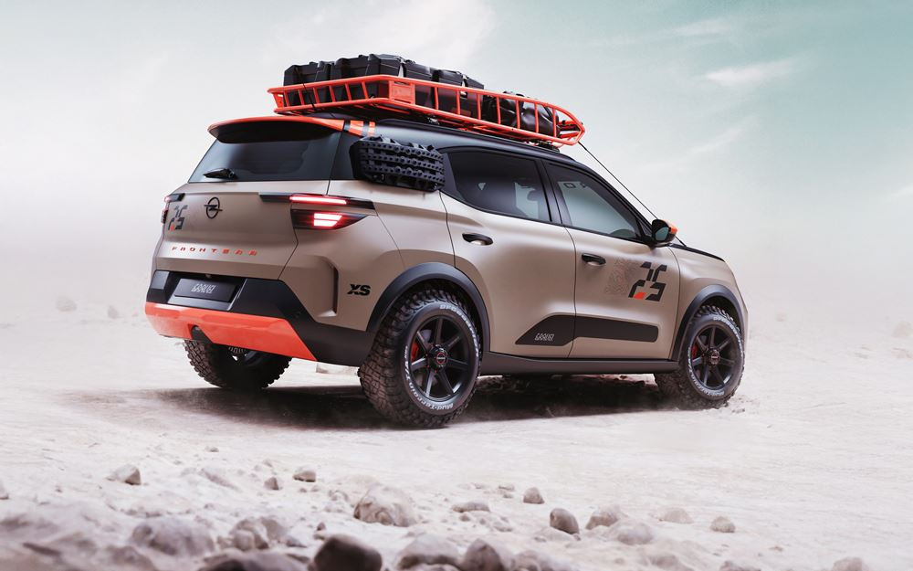 Le concept électrique Opel Frontera Gravel revendique un tempérament aventurier