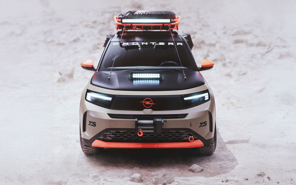 Le concept électrique Opel Frontera Gravel revendique un tempérament aventurier