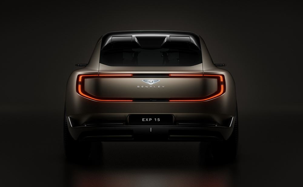 Le concept Bentley EXP 15 repose sur une architecture électrique