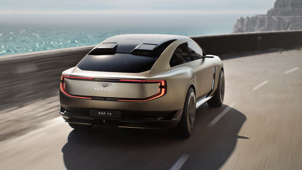 Le concept Bentley EXP 15 repose sur une architecture électrique