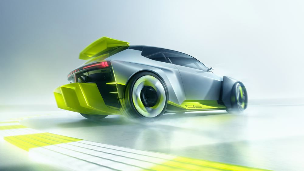 Le concept-car de sportive électrique Opel Corsa GSE Vision Gran Turismo développe 800 chevaux