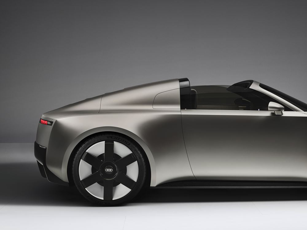 Audi Concept C : un concept de roadster biplace électrique à toit rigide rétractable
