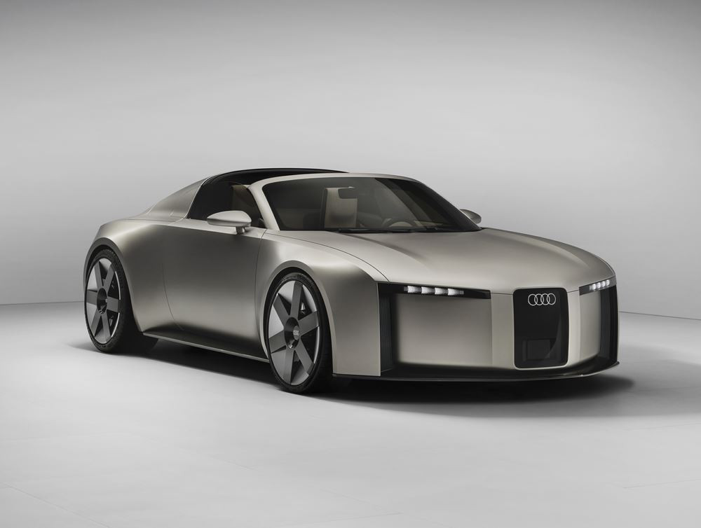 Audi Concept C : un concept de roadster biplace électrique à toit rigide rétractable