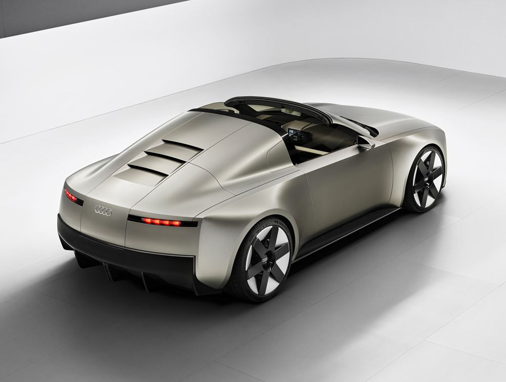 Audi Concept C : un concept de roadster biplace électrique à toit rigide rétractable