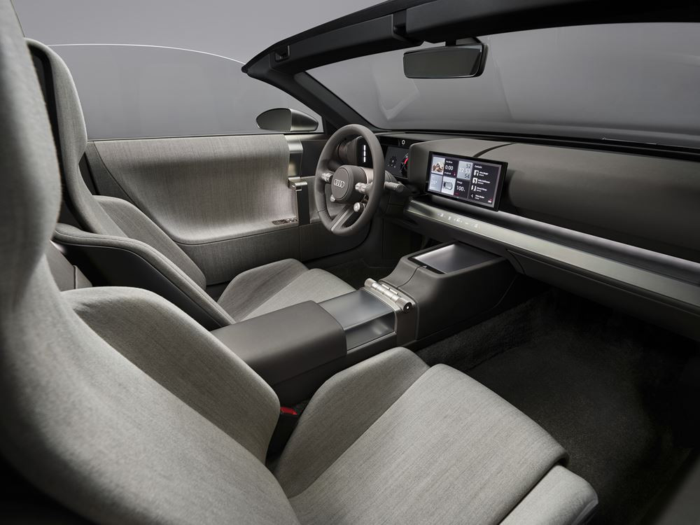 Audi Concept C : un concept de roadster biplace électrique à toit rigide rétractable