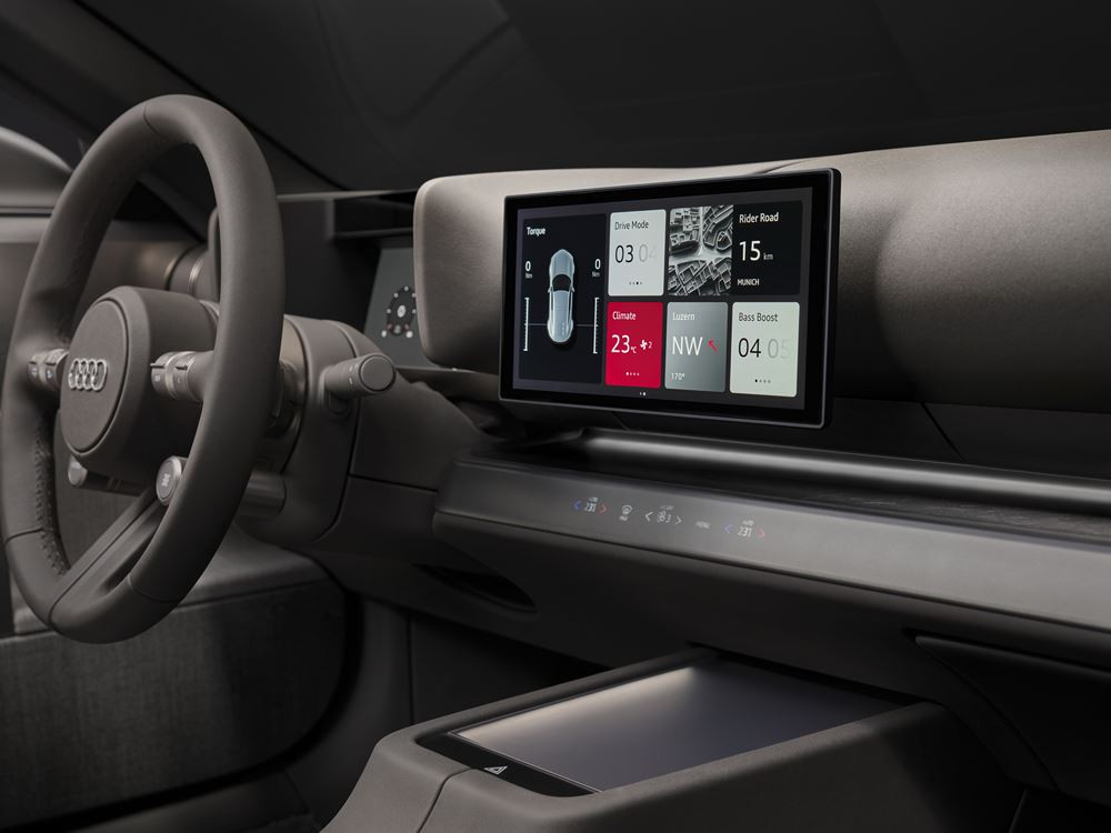 Audi Concept C : un concept de roadster biplace électrique à toit rigide rétractable