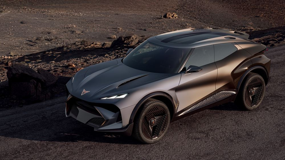 Le showcar Tindaya incarne l'esprit rebelle de la marque sportive espagnole Cupra