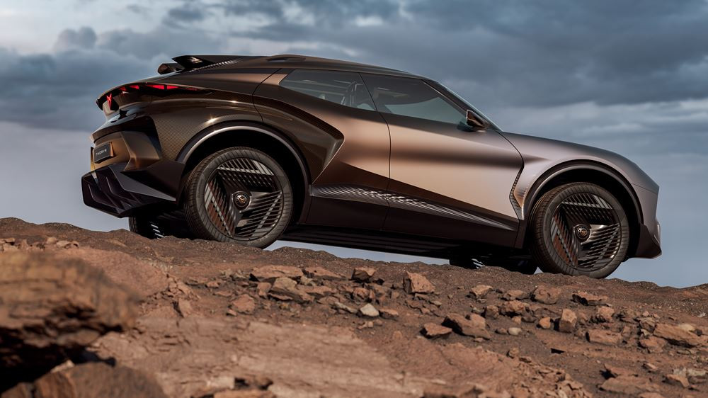 Le showcar Tindaya incarne l'esprit rebelle de la marque sportive espagnole Cupra
