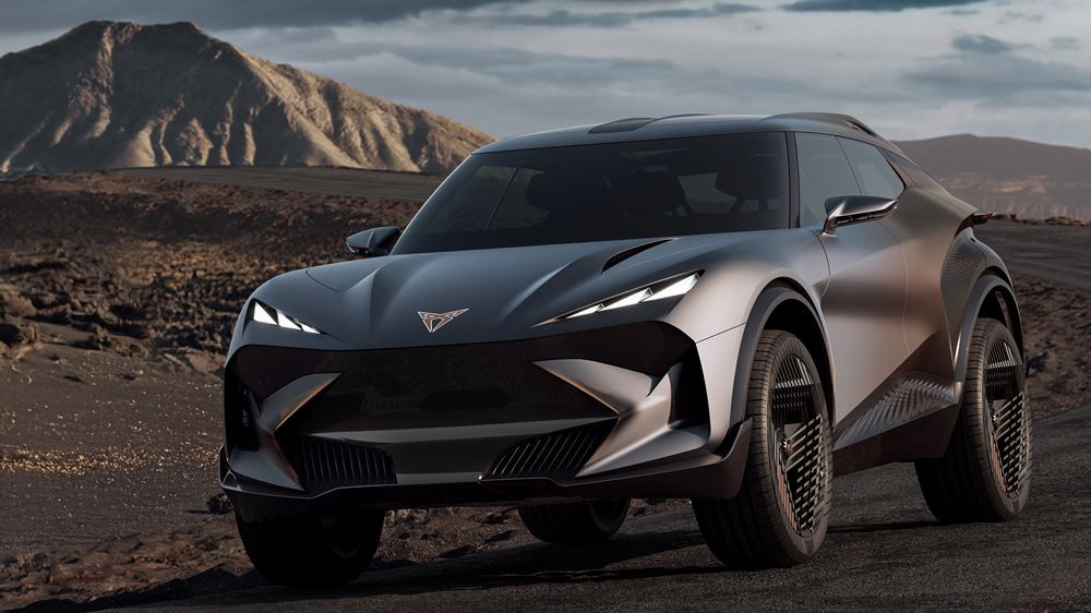 Le showcar Tindaya incarne l'esprit rebelle de la marque sportive espagnole Cupra