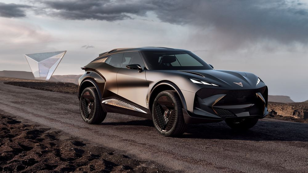 Le showcar Tindaya incarne l'esprit rebelle de la marque sportive espagnole Cupra