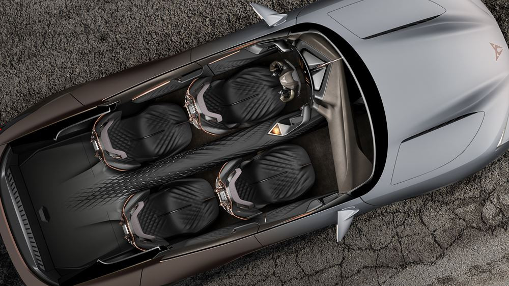 Le showcar Tindaya incarne l'esprit rebelle de la marque sportive espagnole Cupra
