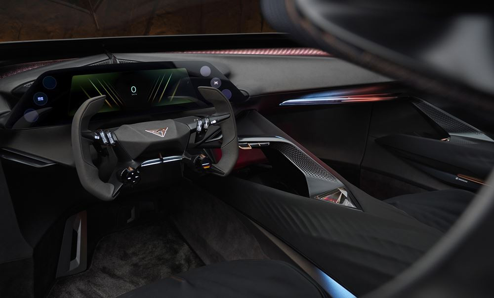 Le showcar Tindaya incarne l'esprit rebelle de la marque sportive espagnole Cupra