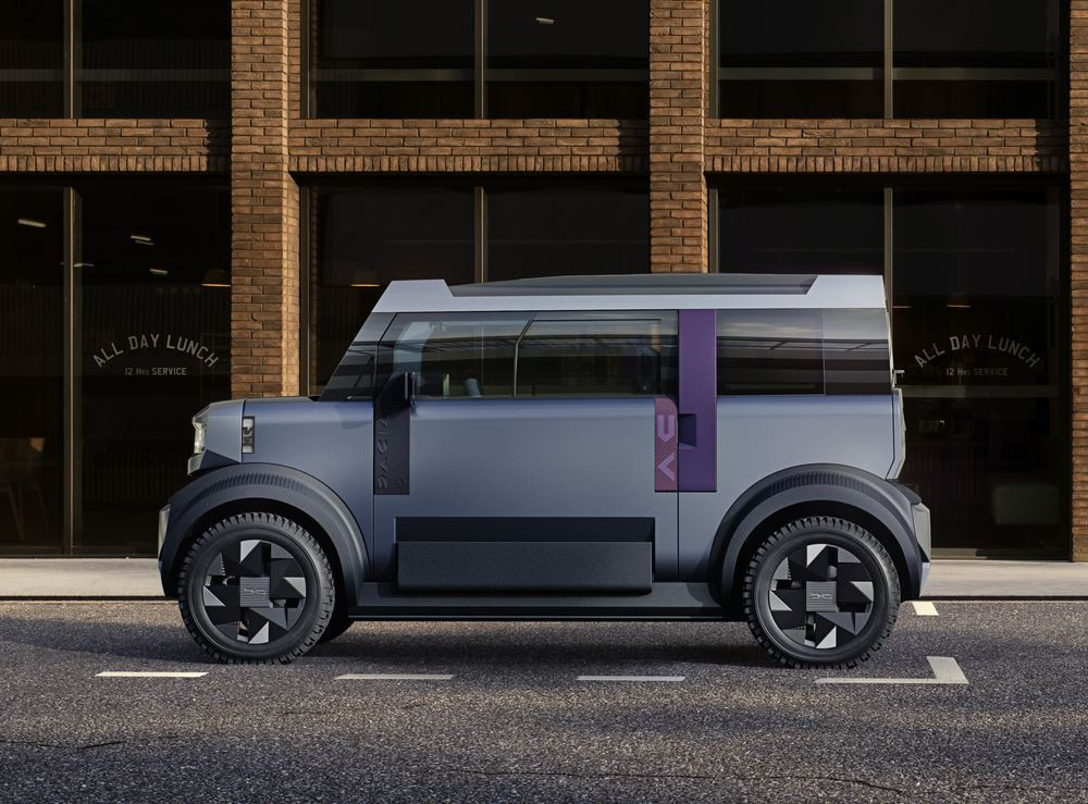 Le Dacia Hipster Concept incarne la vision Dacia de la mobilité électrique accessible