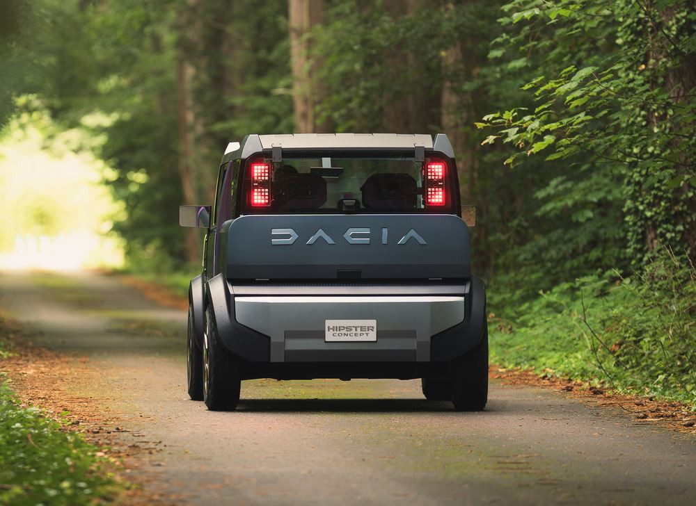 Le Dacia Hipster Concept incarne la vision Dacia de la mobilité électrique accessible