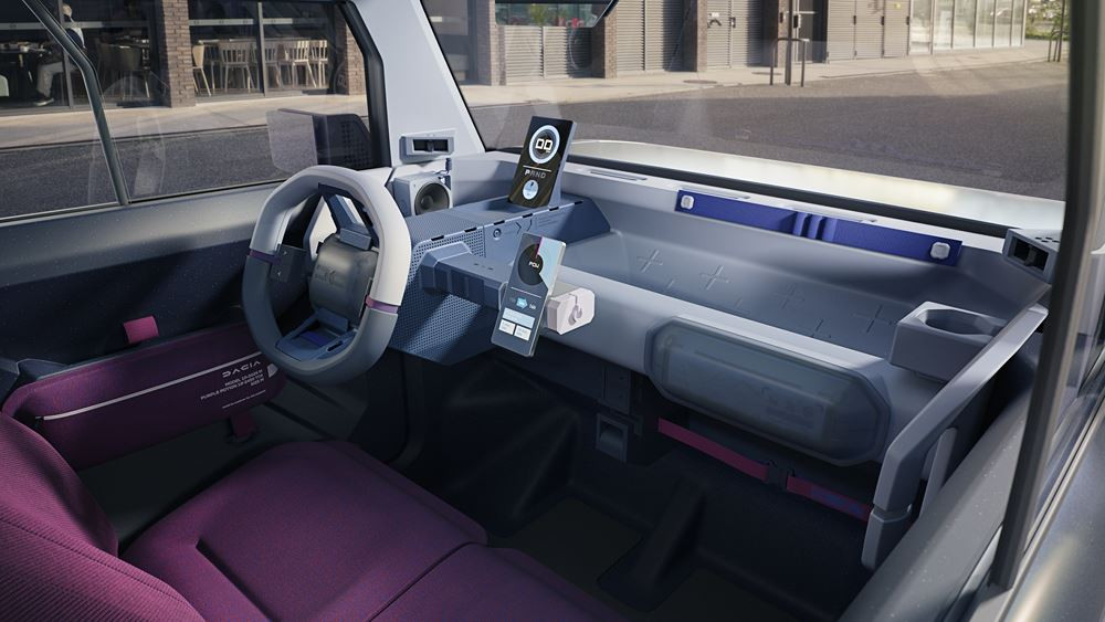 Le Dacia Hipster Concept incarne la vision Dacia de la mobilité électrique accessible