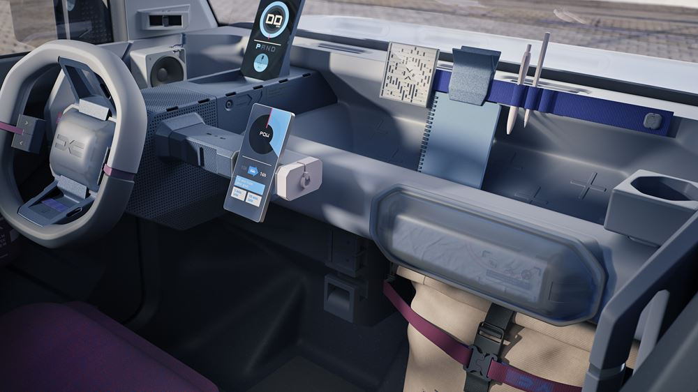Le Dacia Hipster Concept incarne la vision Dacia de la mobilité électrique accessible