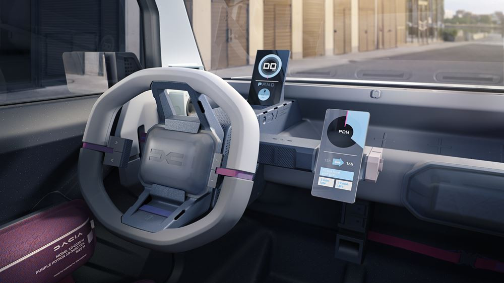 Le Dacia Hipster Concept incarne la vision Dacia de la mobilité électrique accessible