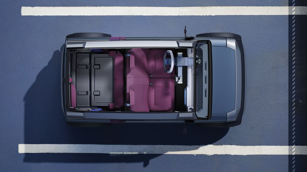 Le Dacia Hipster Concept incarne la vision Dacia de la mobilité électrique accessible