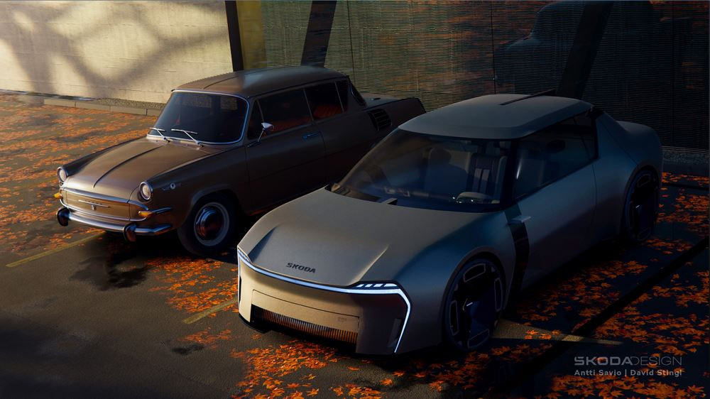 Le concept de Skoda 1000 MBX réinventée adopte un style moderne sportif
