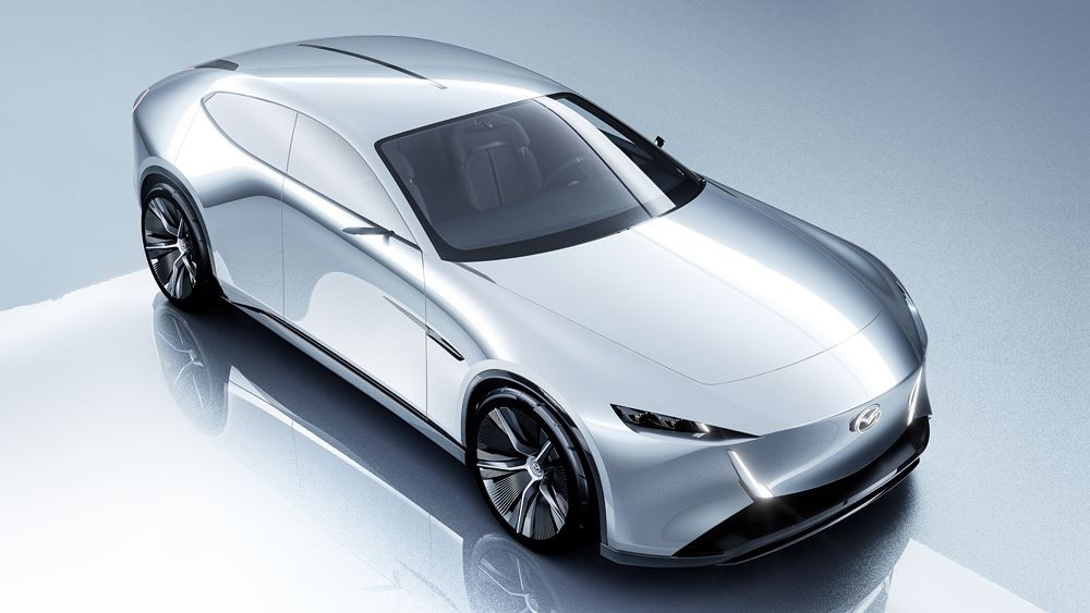 Le concept Vision X-Coupé incarne l'évolution du langage du design de Mazda
