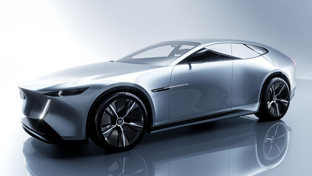 Le concept Vision X-Coupé incarne l'évolution du langage du design de Mazda