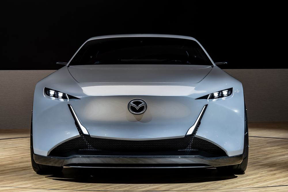 Le concept Vision X-Coupé incarne l'évolution du langage du design de Mazda
