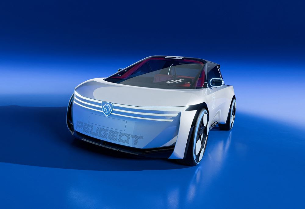 Le concept-car Peugeot Polygon Concept est un laboratoire roulant de moins de 4 mètres