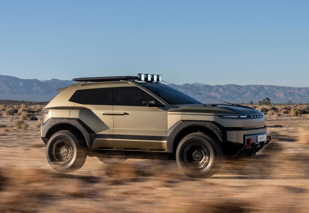 Le concept de SUV tout-terrain Hyundai Crater affiche un design futuriste robuste