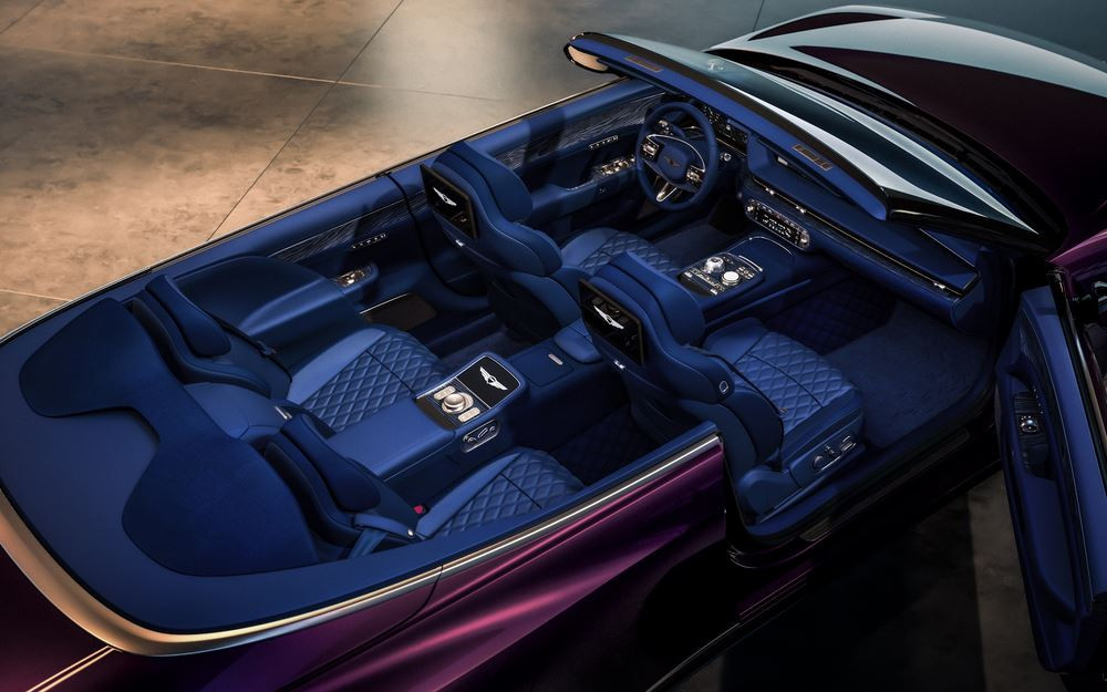 Le concept X Gran Cabriolet de Genesis offre une expérience de conduite à ciel ouvert amplifiée