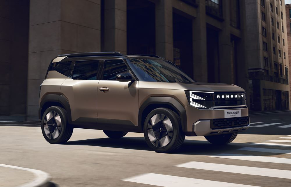 Le show-car Renault Bridger Concept préfigure un SUV du segment B de moins de 4 mètres
