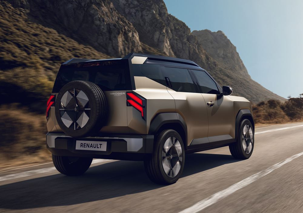 Le show-car Renault Bridger Concept préfigure un SUV du segment B de moins de 4 mètres