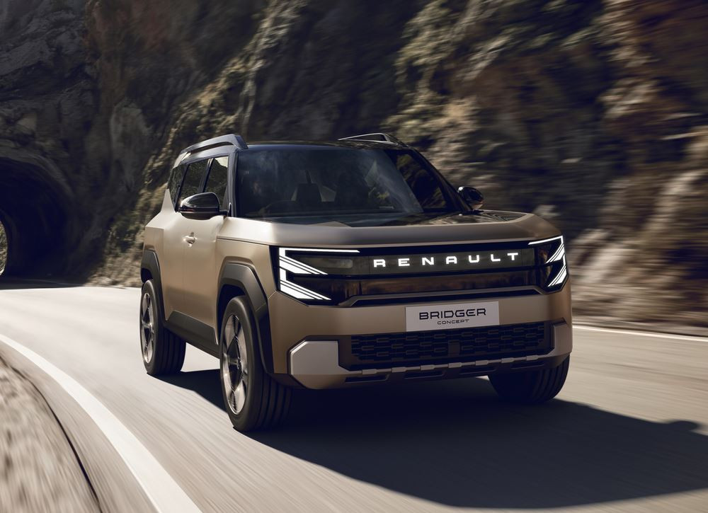 Le show-car Renault Bridger Concept préfigure un SUV du segment B de moins de 4 mètres
