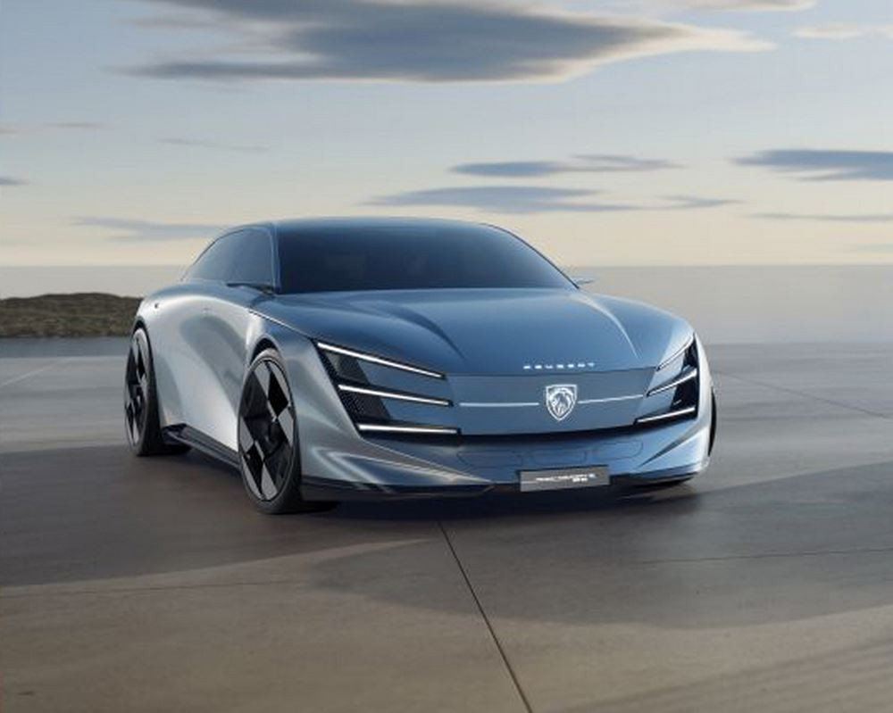 Le Concept 6 de Peugeot exprime la vision d'une grande berline de nouvelle génération