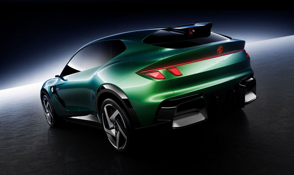 Le concept-car MG Cyber annonce un futur SUV hautes performances électrique du segment D