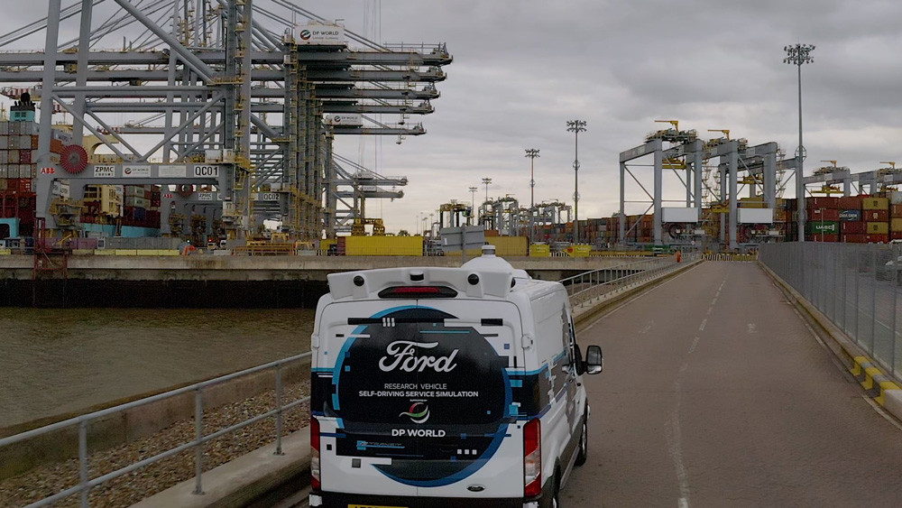 Ford montre l’intérêt de la conduite autonome sur de grands chantiers