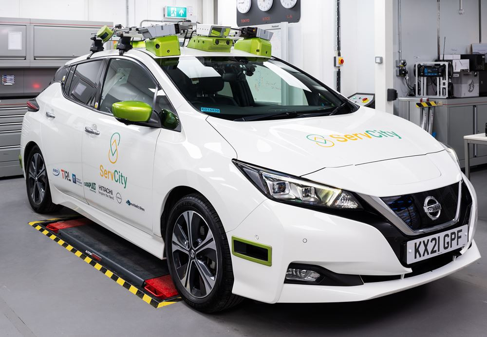 Une Nissan Leaf connectée et autonome parcourt plus de 1 600 kilomètres en mode autonome en environnement urbain