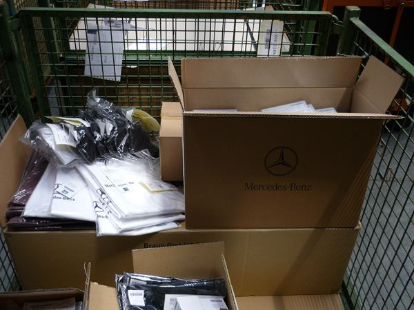 Visite au cœur du centre logistique pièces de rechange Mercedes de Valenciennes