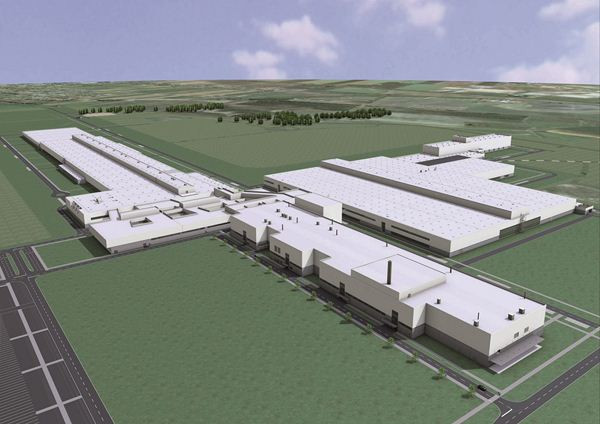 Audi inaugure sa nouvelle usine automobile de Gyor en Hongrie