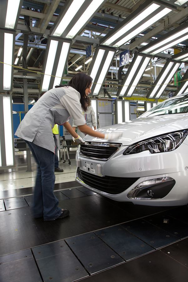 A la découverte de la Peugeot 308 « Produite à Sochaux »
