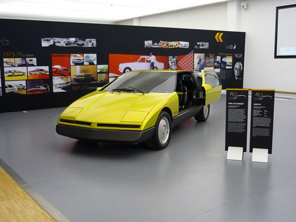 Retour sur 50 ans de design automobile Opel