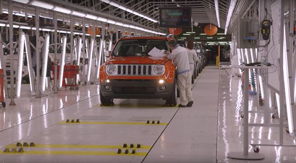Découvrez en images l’usine de montage Fiat Chrysler de Melfi en Italie