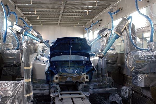 Découvrez en images l’usine de montage Fiat Chrysler de Melfi en Italie